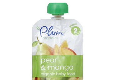 Plum Organics  Plum Pear/Mango (6X4 OZ)